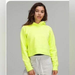 Lounge full cropped hoodie